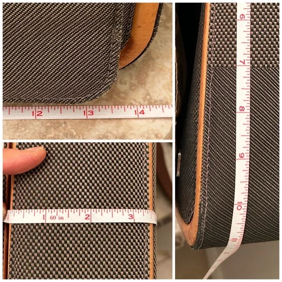 Authentic Louis Vuitton Large Canvas Fabric Messenger Crossbody Bag WITH COA - Picture 14 of 16